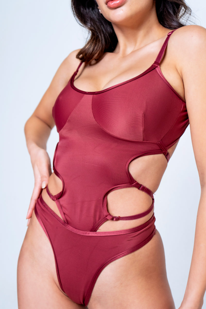 Sorte Dreamer Bodysuit - Burgundy