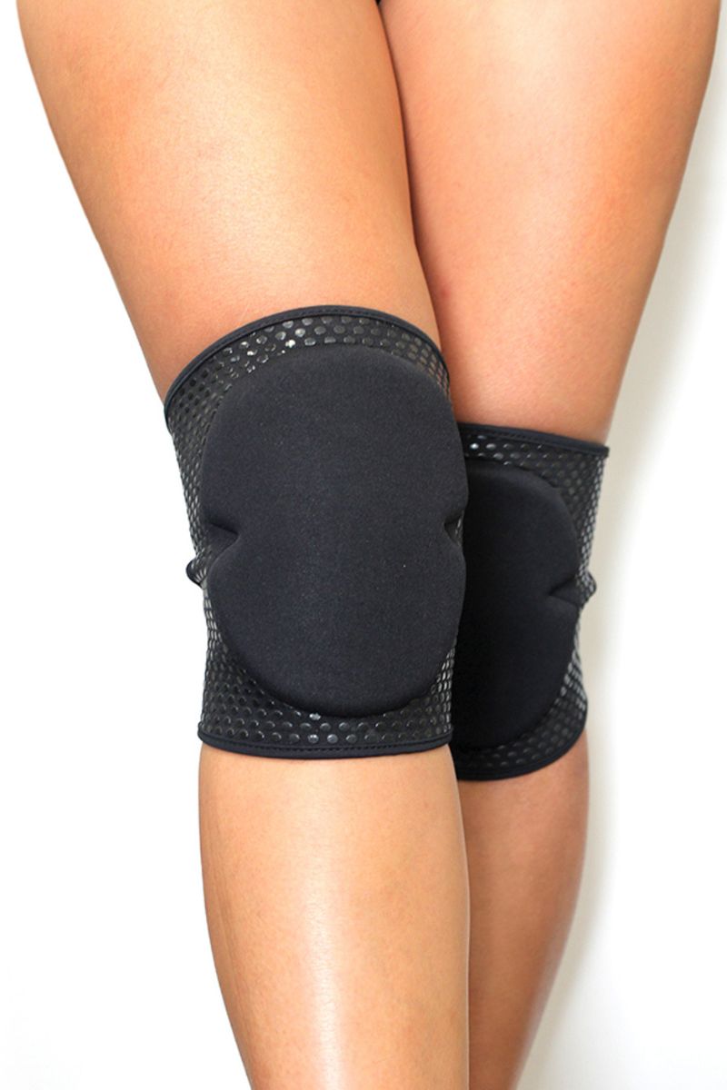 Lunalae Sticky Silicone Kneepads - Black