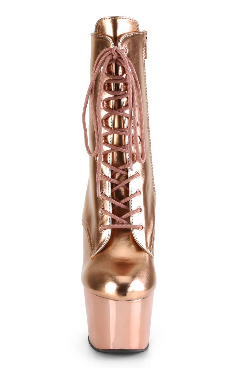 Rose gold outlet pleaser boots