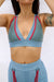 HotCakes Polewear Thetis Top - Marine Blue/Red-Hot Cakes-Pole Junkie