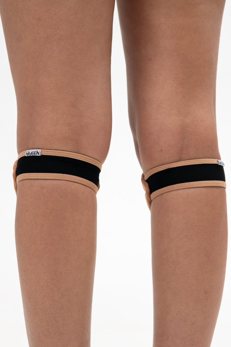 Queen Slides Lips Kneepads 2.0 - Caramel