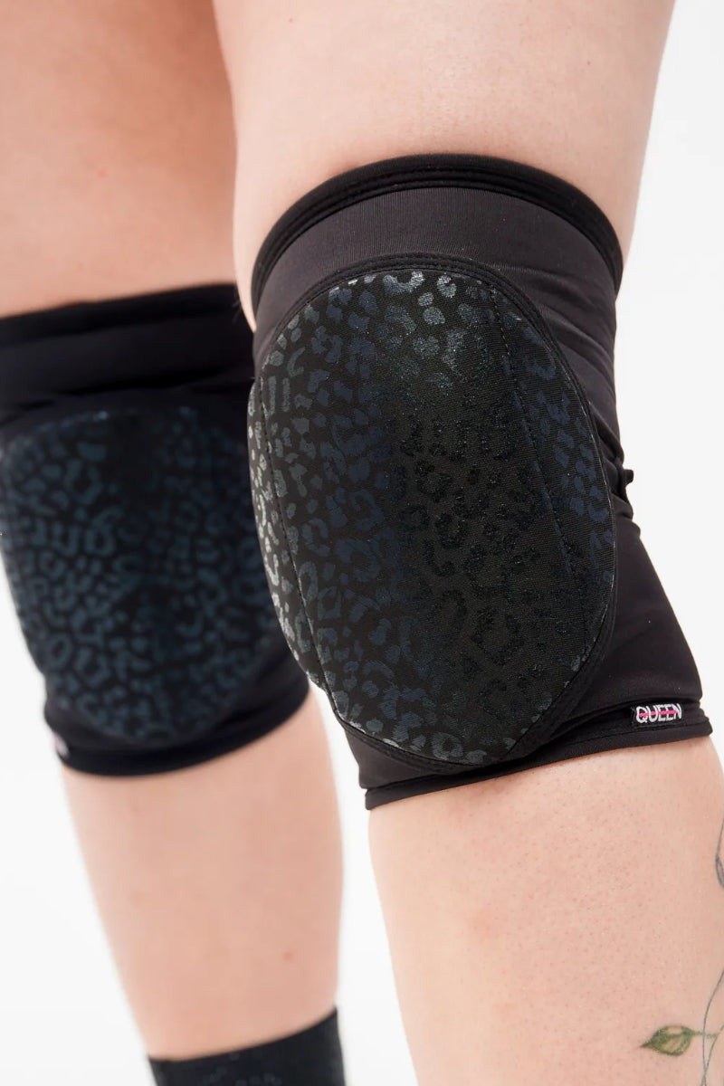 Queen Classic Kneepads - Wild Black