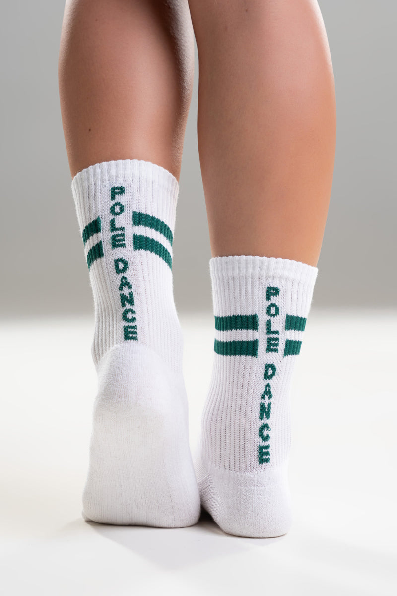 Paradise Chick Supreme Pole Dance Socks - Petrol