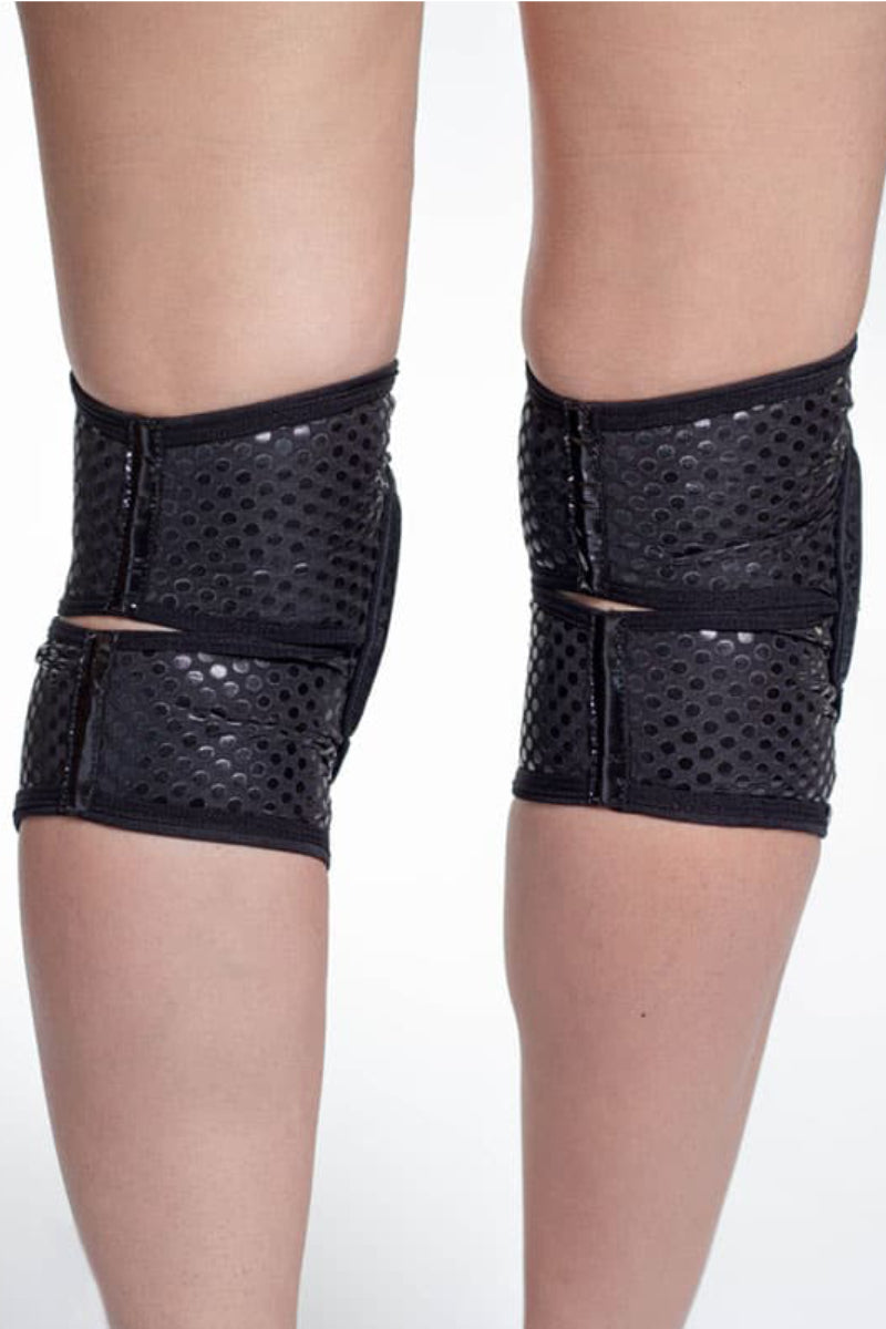 Queen Grippy Kneepads - Wild Black