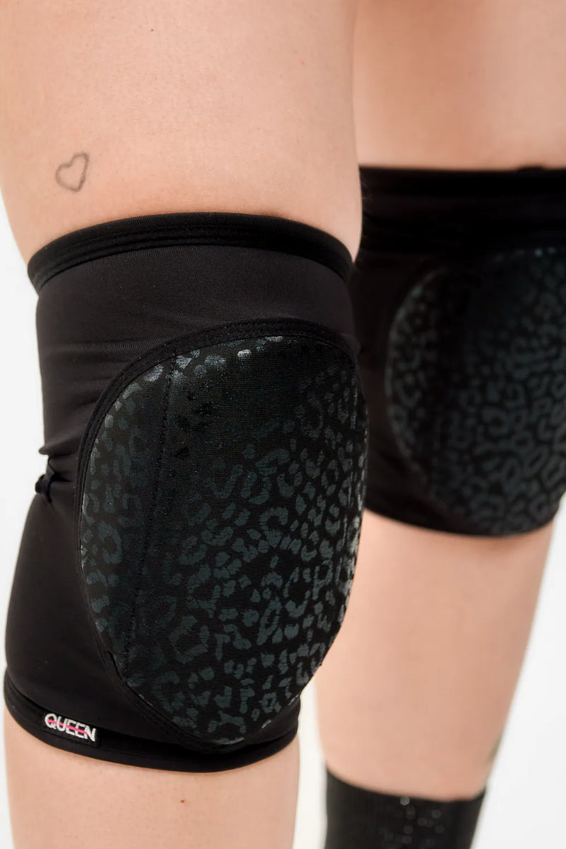 Queen Classic Kneepads - Wild Black