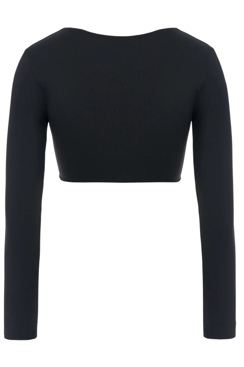 Queen Long Sleeve Top – Black Rush