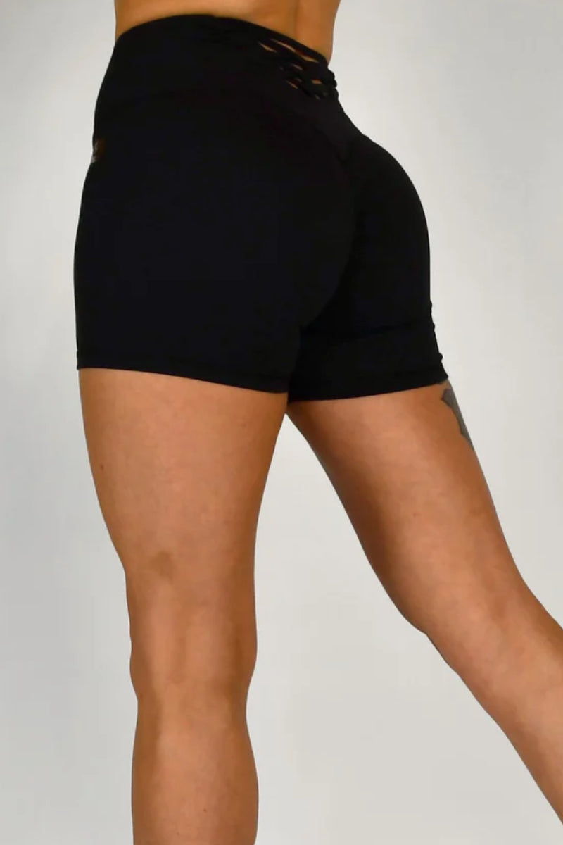 Olra Activewear Signature Shorts - Black