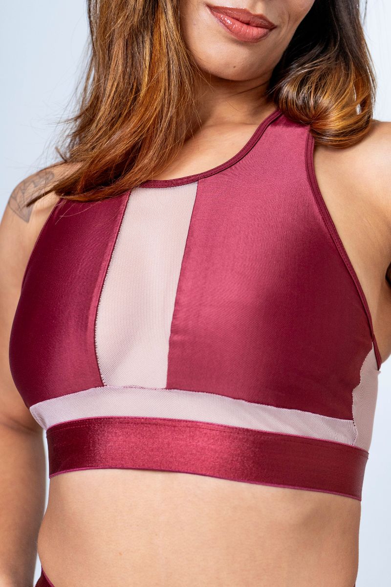 Sorte Dream Trance Top - Burgundy