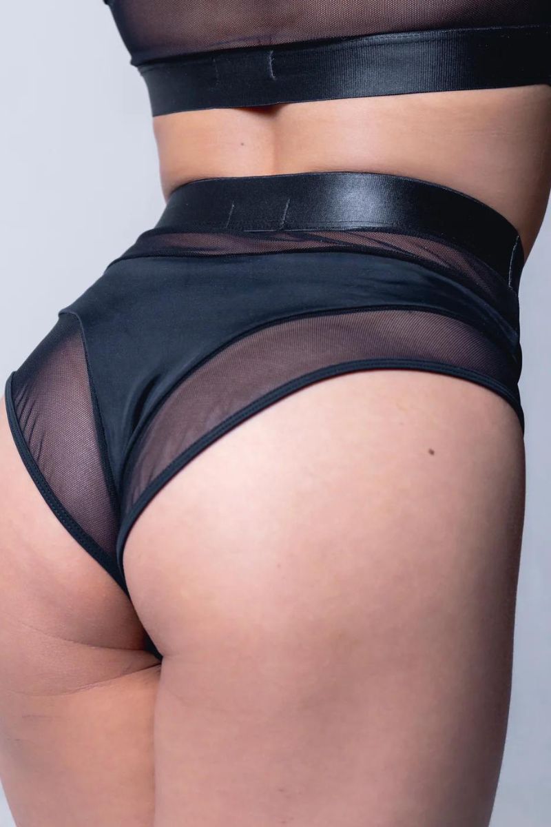 Sorte Trance Bottoms - Black