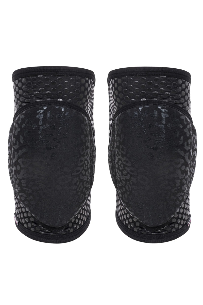 Queen Grippy Kneepads - Wild Black