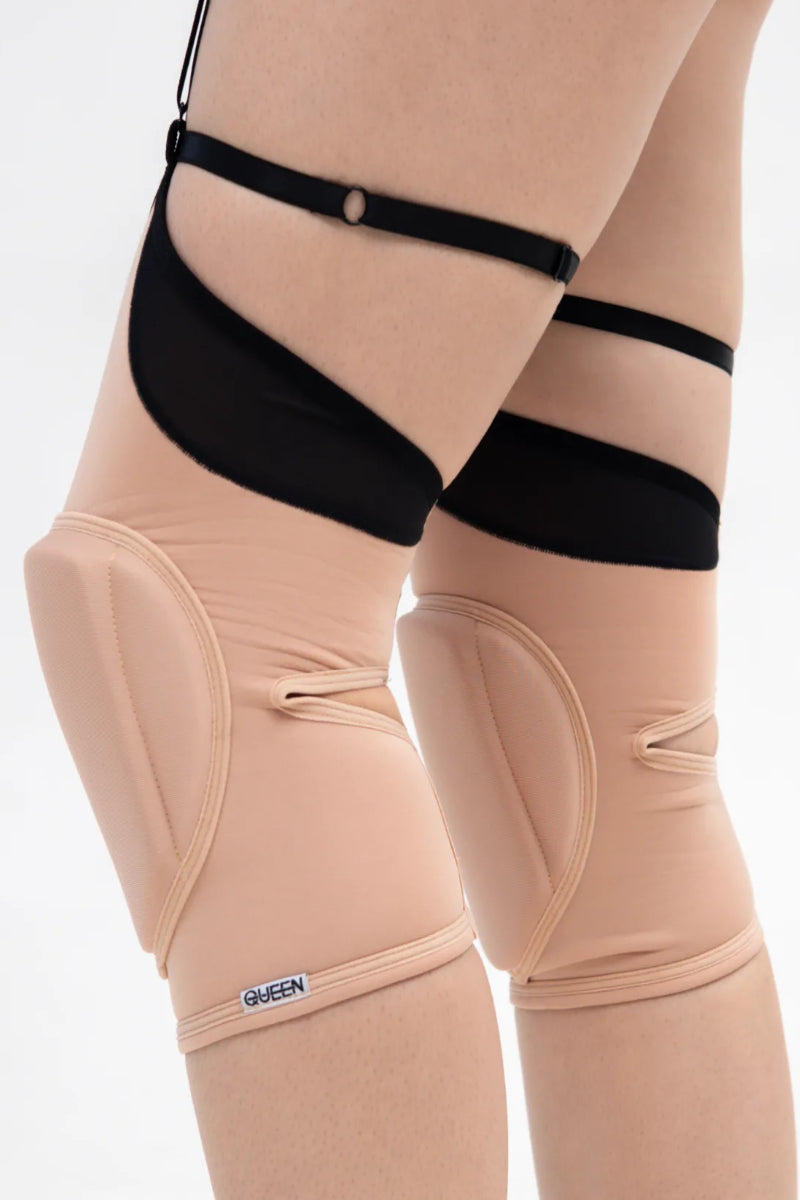 Queen Classic Kneepads - Fire Touch Latte