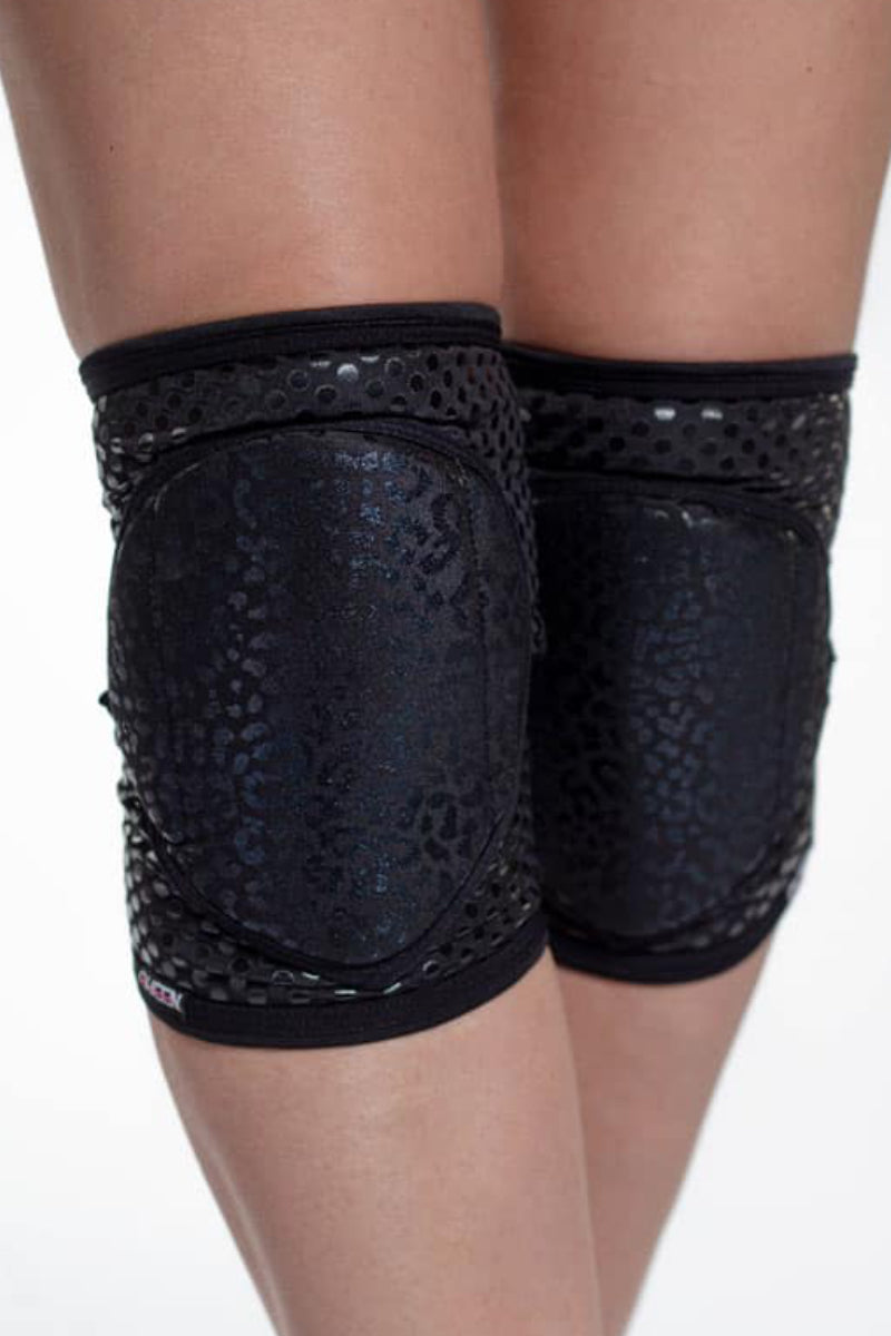 Queen Grippy Kneepads - Wild Black