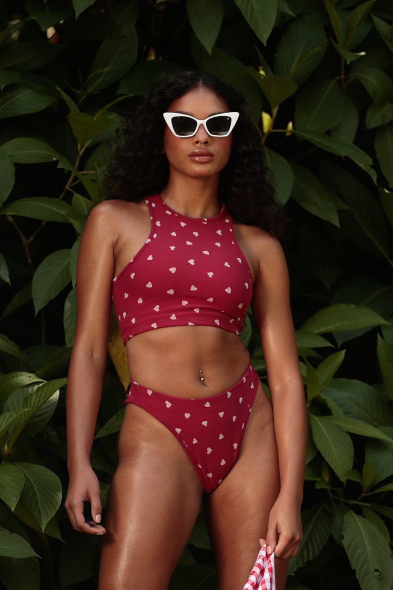 Rolling KI Halter Top - Sweetheart