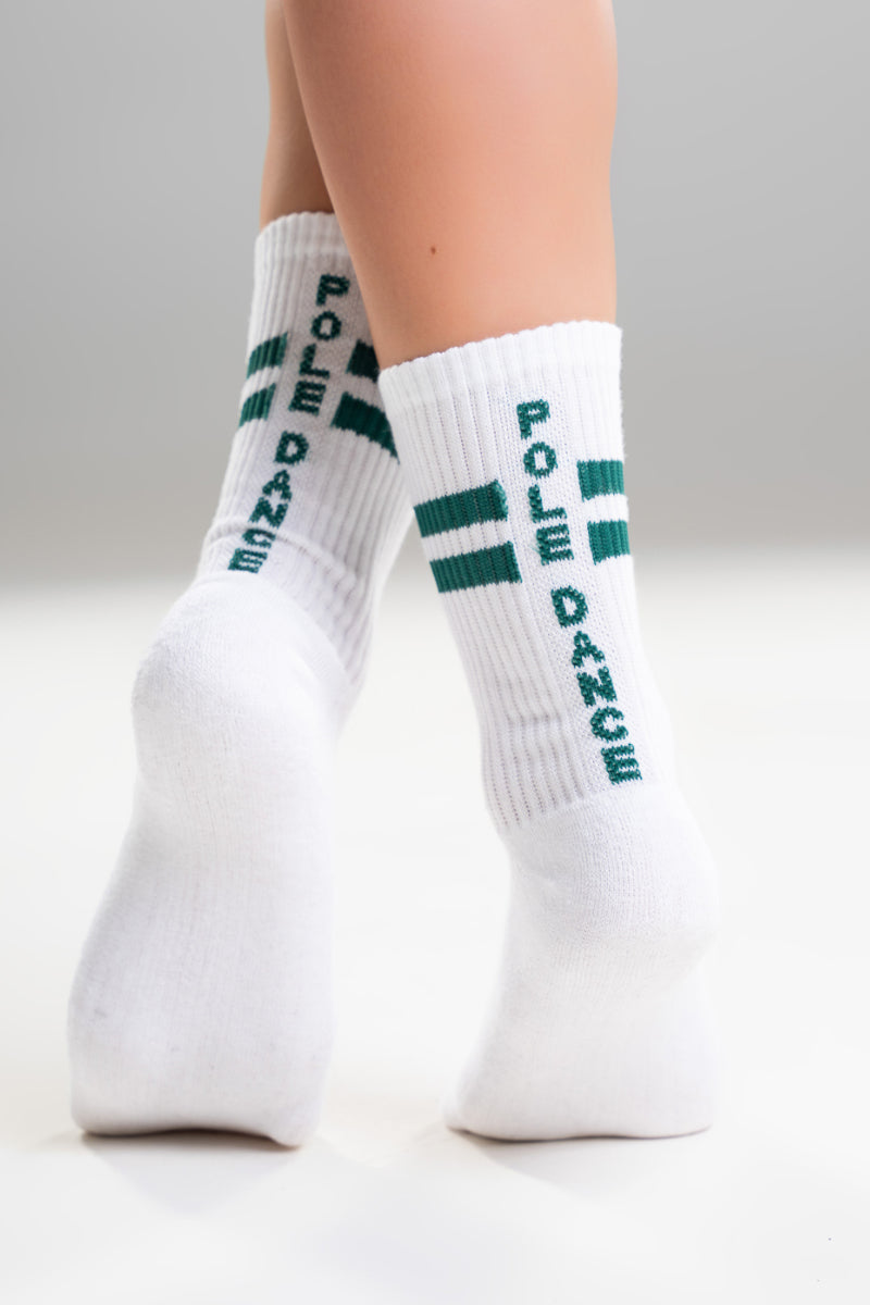 Paradise Chick Supreme Pole Dance Socks - Petrol