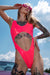 Pole Addict Tender Bodysuit - Flash Pink-Pole Addict-Pole Junkie