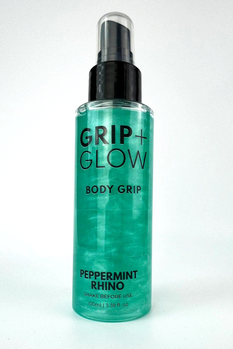 Grip + Glow Dewy/Tacky Body Grip - Peppermint Rhino  (100ml)