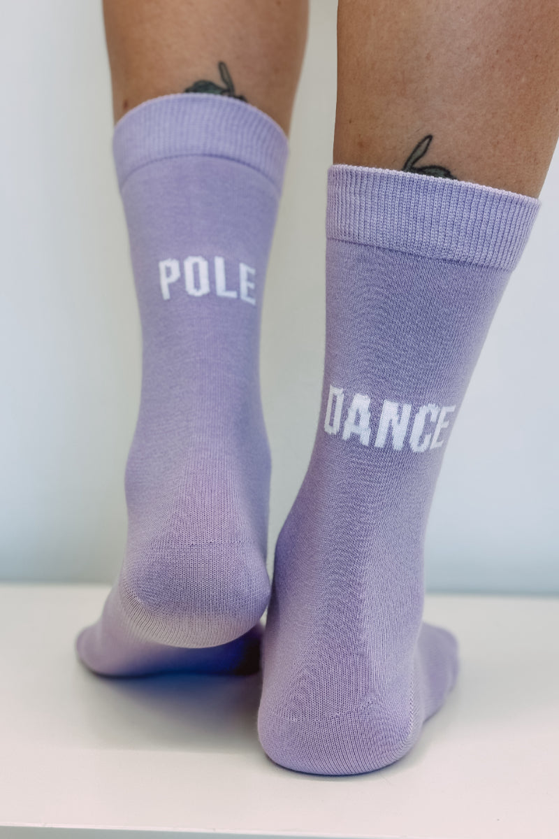 RAD Pole Dance Socks - Lilac