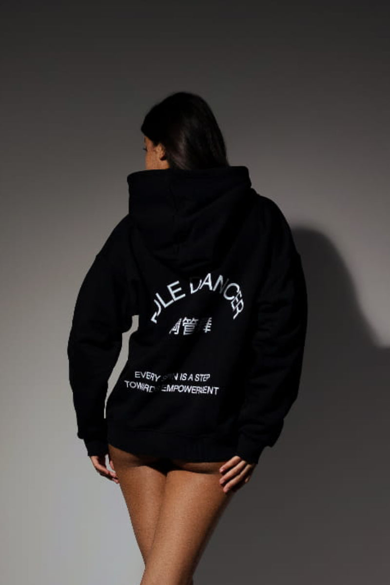 REV ACTIV Pole Dancer Premium Hoodie - Black