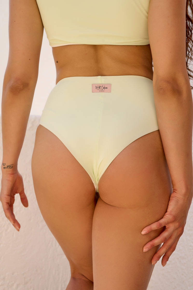 HotCakes Polewear Gemini Bottoms - White / Pistachio