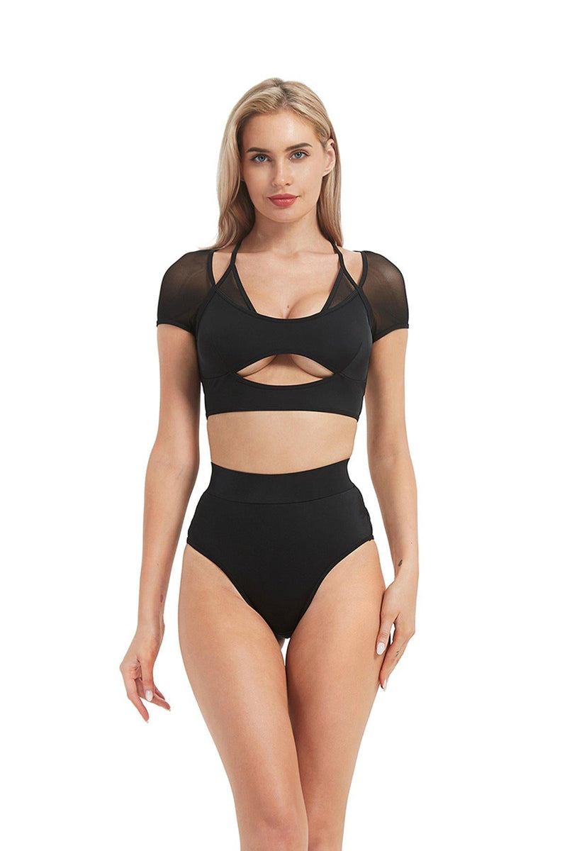 Mesh hot sale activewear top