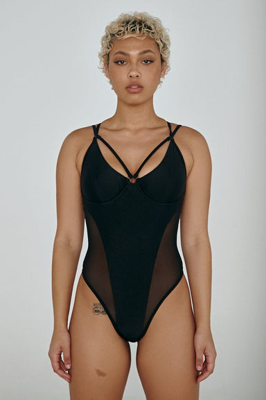 Women's Infinity Bodysuit - Black