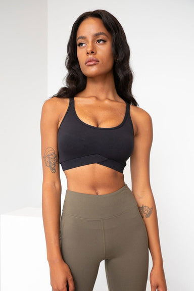 Lunalae V Basic Top - Recycled Black-Lunalae-Pole Junkie