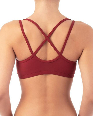 Dragonfly Nicole Top - Burgundy-Dragonfly-Pole Junkie