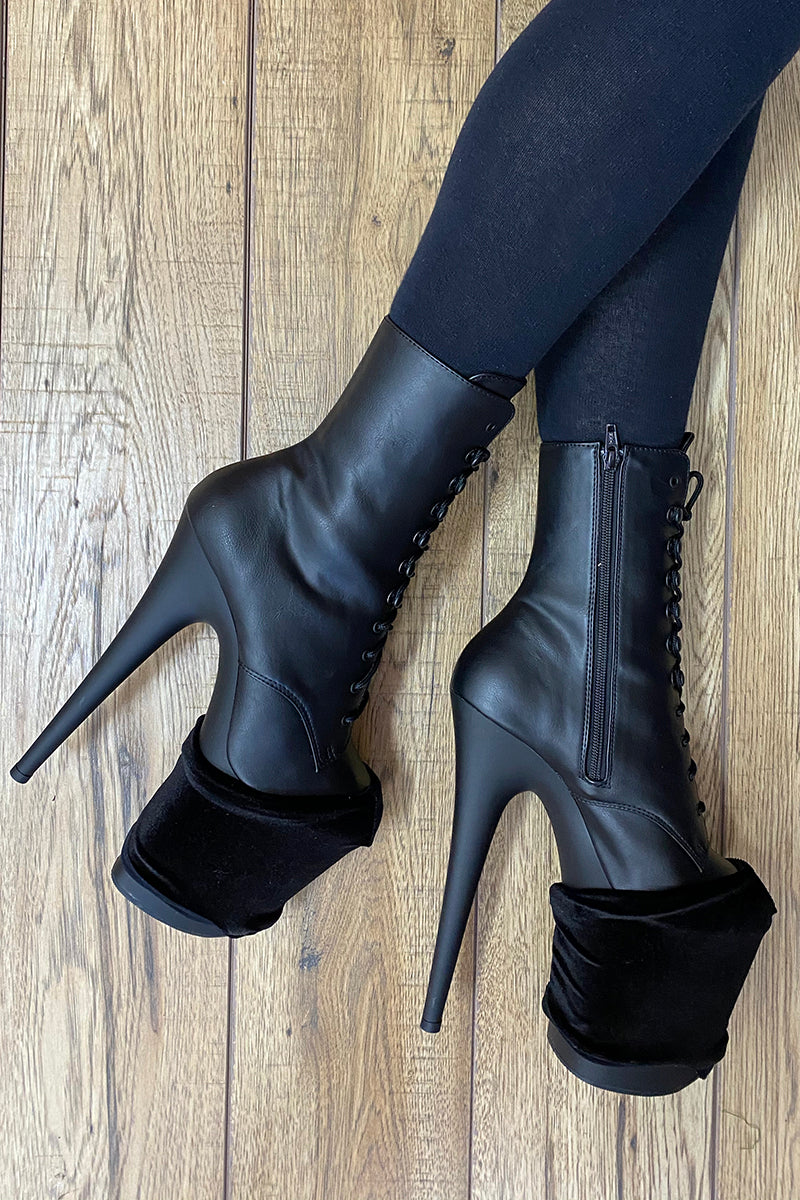 REV ACTIV Platform Protectors Black Velvet Pole Junkie