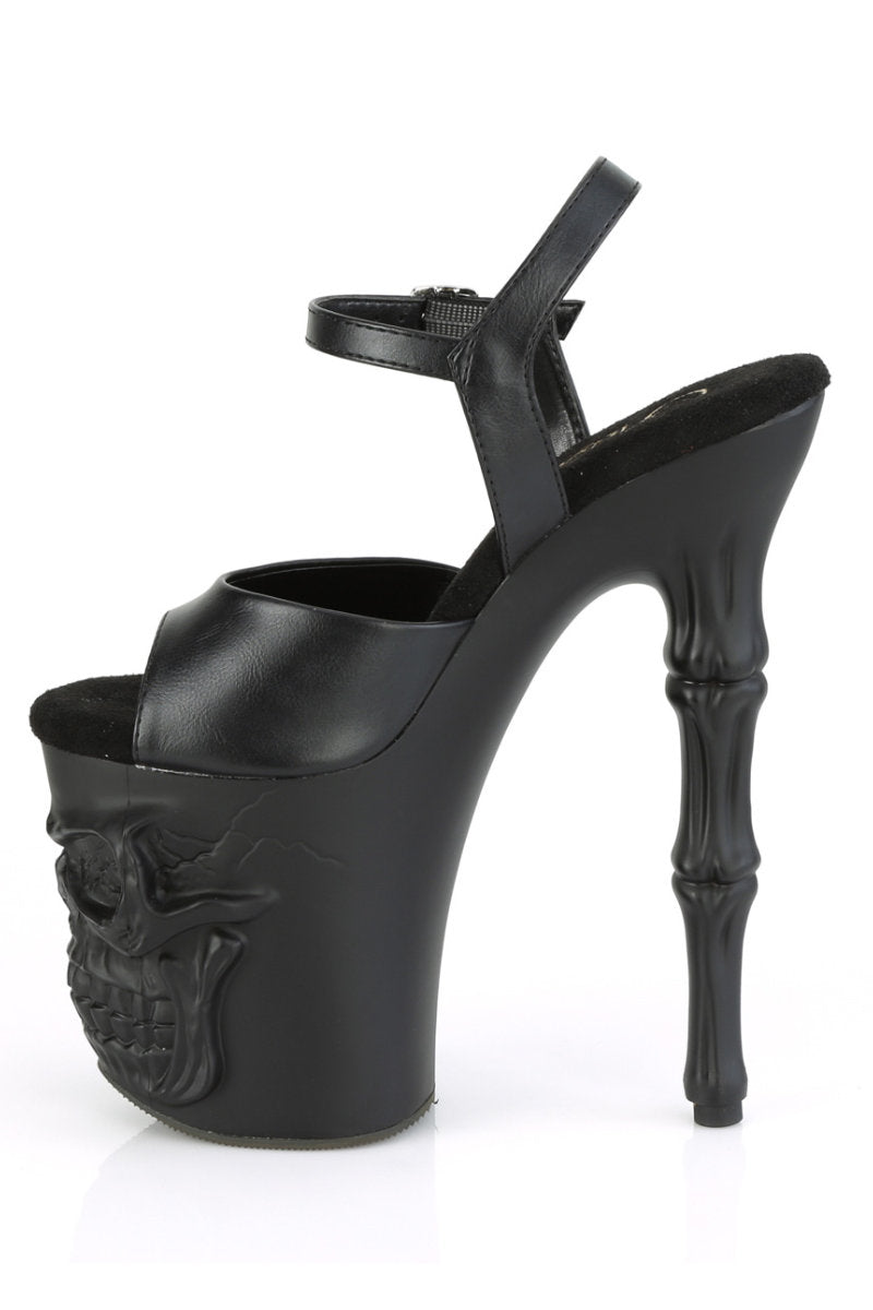 Pleaser USA Rapture-809 8inch Pleaser Shoes - Matte Black-Pleaser USA-Pole Junkie