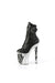 Pleaser USA Rapture-1020STR-02 8inch Pleaser Boots - Matte Black/Silver-Pleaser USA-Pole Junkie